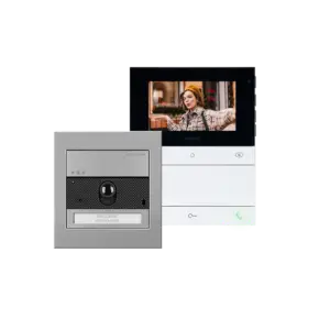 Kit Videoporteiro Unifamiliar 2 Fios – Série Ultra & Chronos Mãos-Livres (CR7190V)