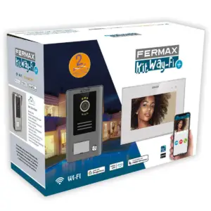 Kit Videoporteiro Monofamiliar Wi-Fi 7" – Fermax WAY-FI (1571)