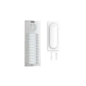 Kit Intercomunicador 22 Habitações – Fermax Cityline 4+N Fila Única (4876 / 22L)