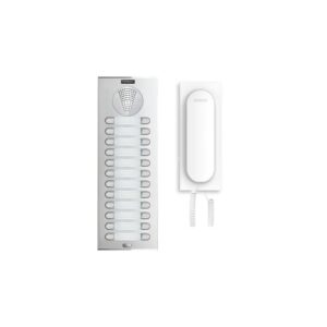 Kit Intercomunicador 24 Habitações – Fermax Cityline 4+N Fila Única (4877 / 24L)