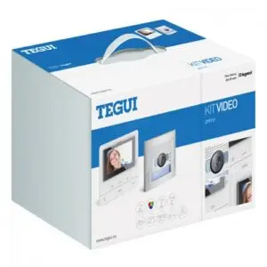 Kit Vídeo Porteiro Unifamiliar Tegui – Sfera New & Monitor Classe 100 V16B
