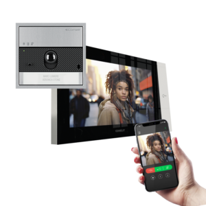 Kit Videoporteiro Unifamiliar IP Wi-Fi – Série Ultra & Monitor 7TOP (KVU8571)