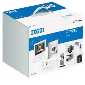 Kit Videoporteiro Conectado Tegui Classe 100X16E Wi-Fi (379716)
